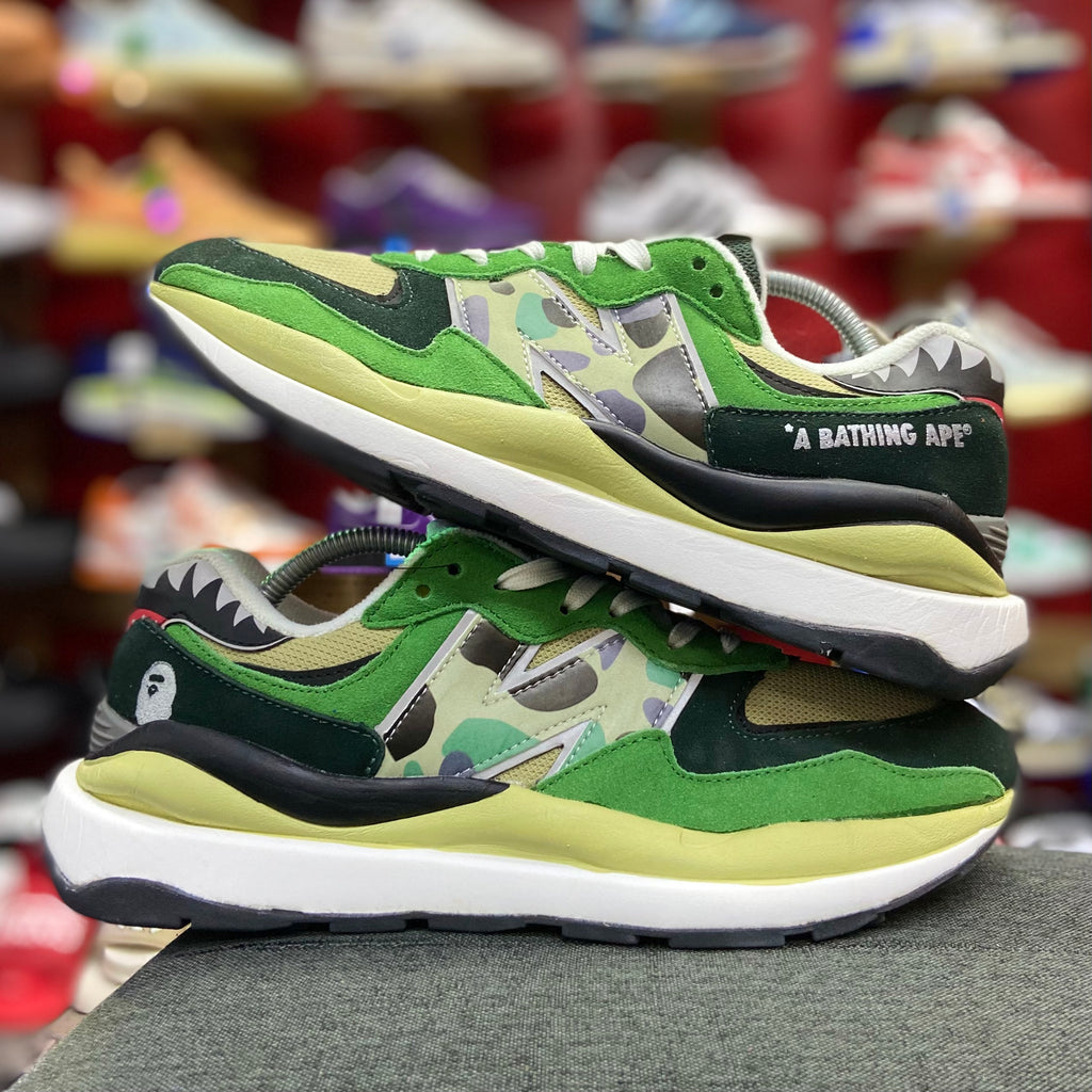 Green Bape x NB Sport Sneakers Collab
