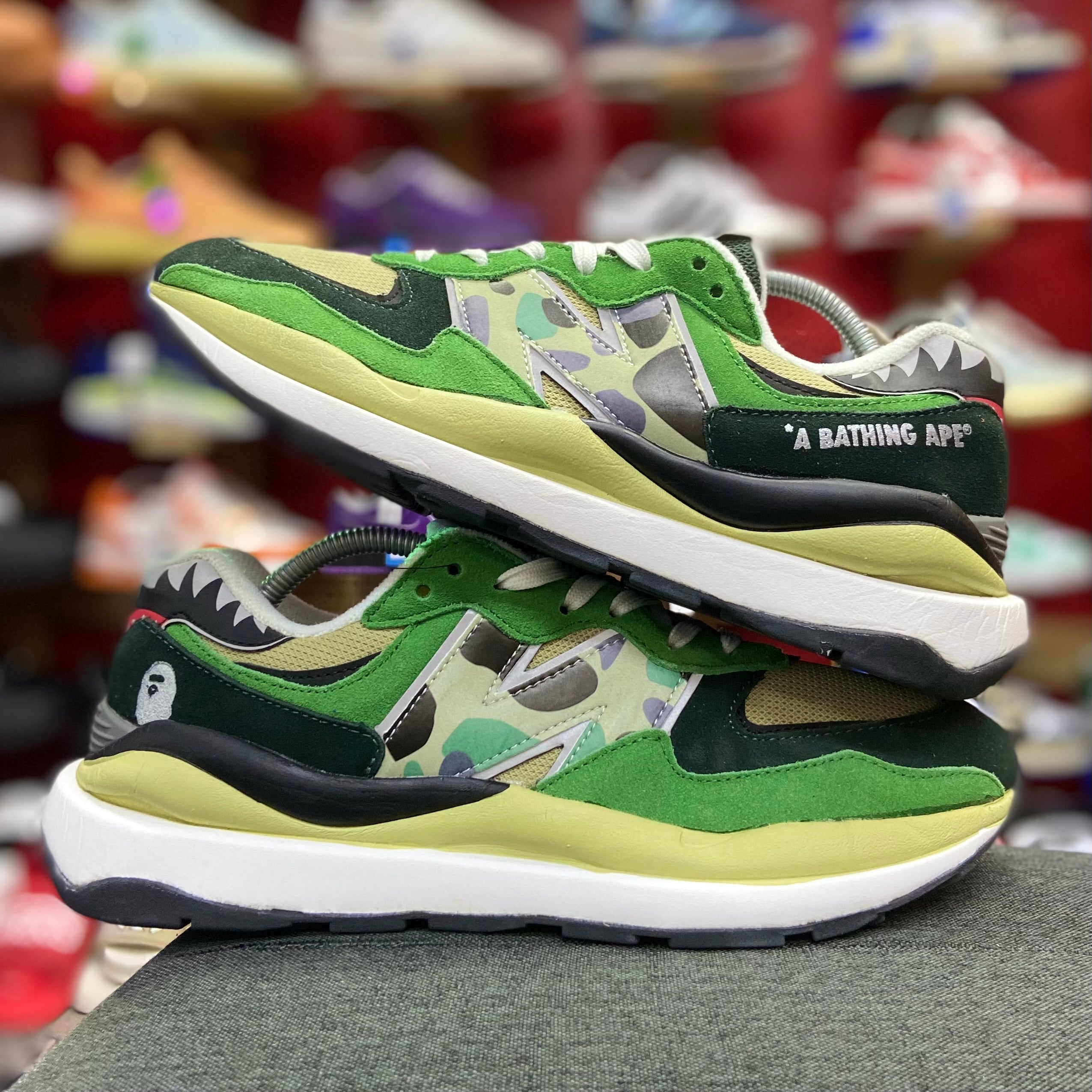 Green Bape x NB Sport Sneakers Collab