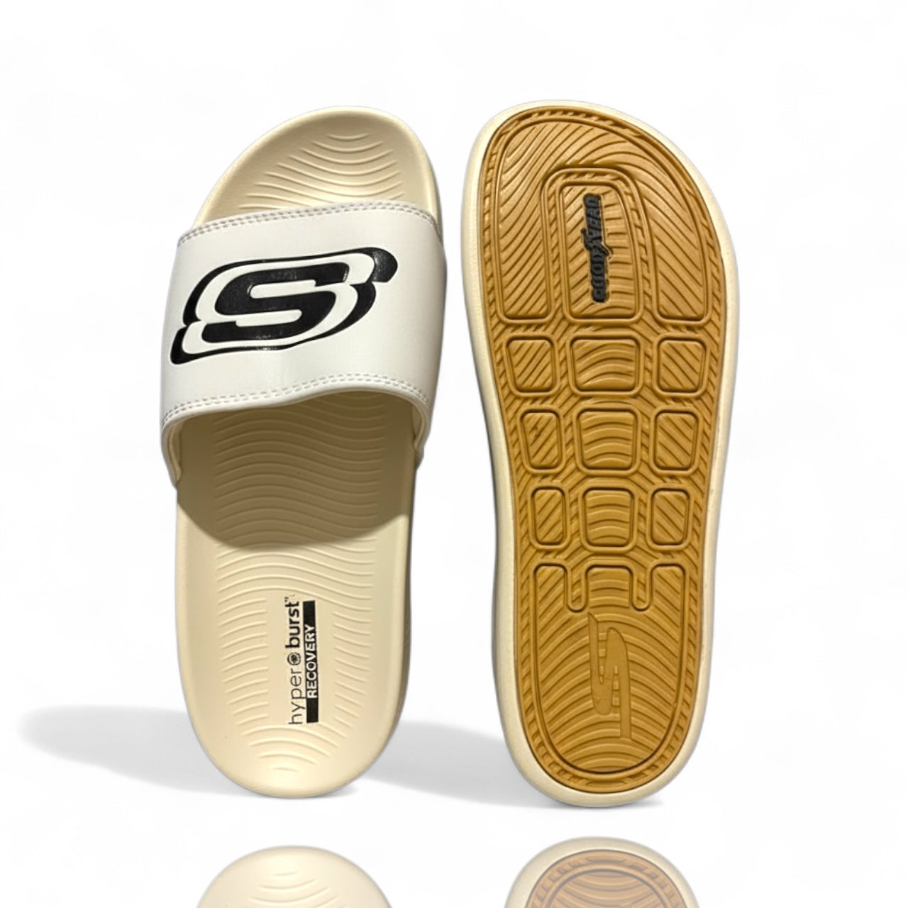 SKECHERS SLIDE ‘GOODYEAR’ SANDAL