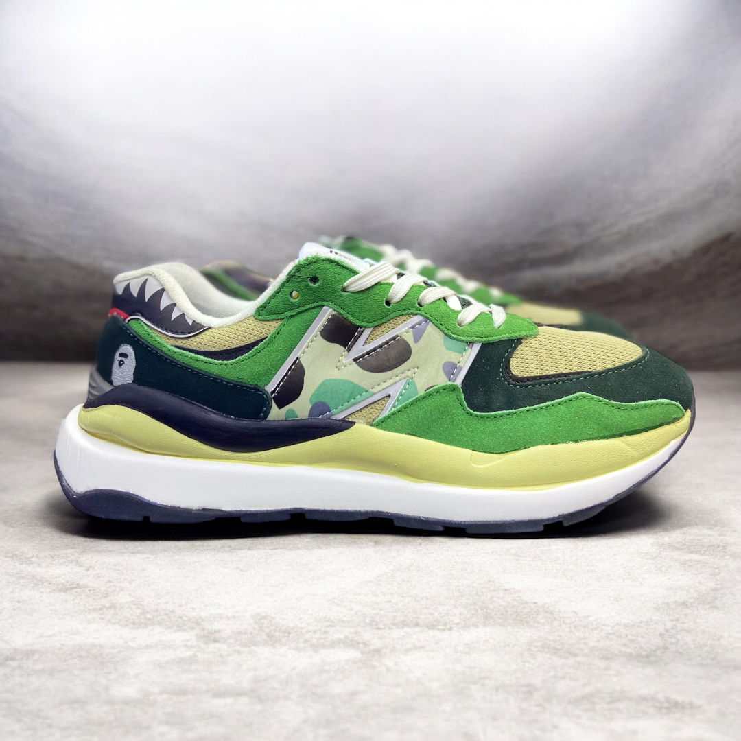 Green Bape x NB Sport Sneakers Collab