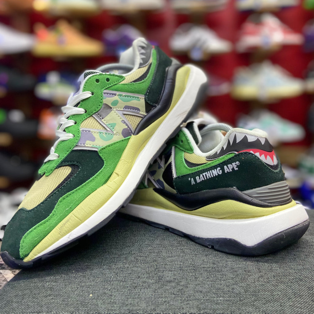 Green Bape x NB Sport Sneakers Collab