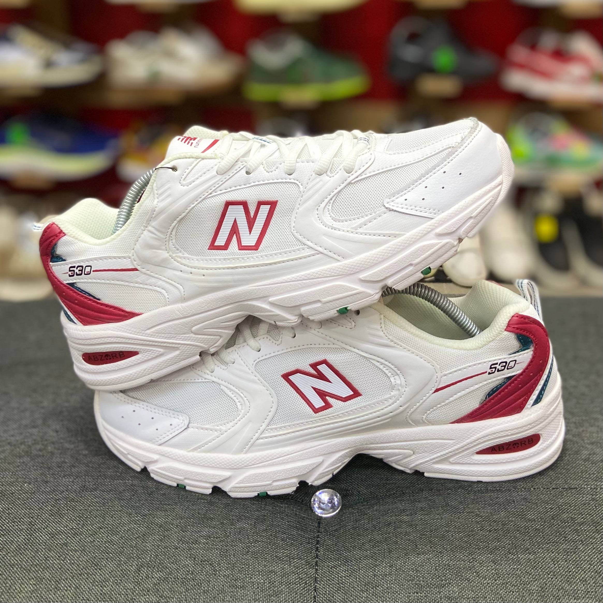 WHITE RED NB530 Sport Running